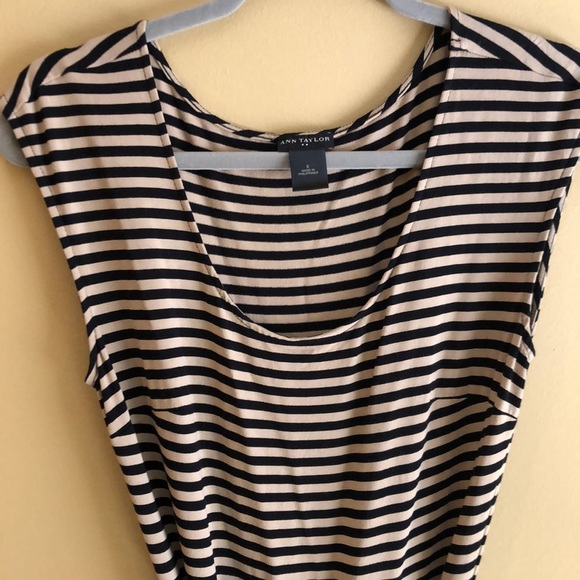 Ann Taylor Striped Maxi Dress - Picture 3 of 6